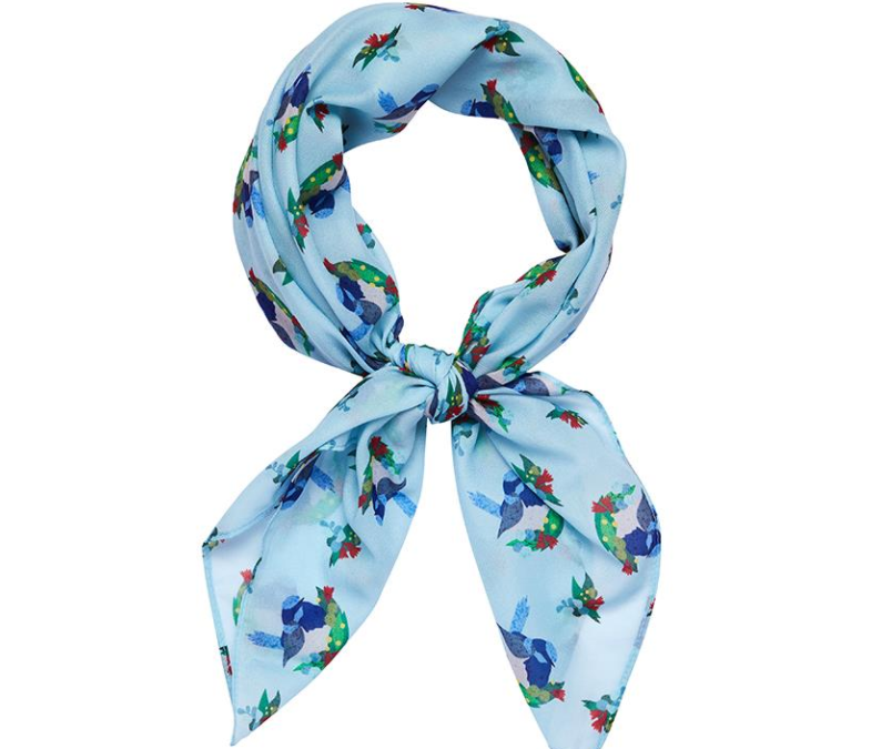 A Splendid Christmas Head Scarf