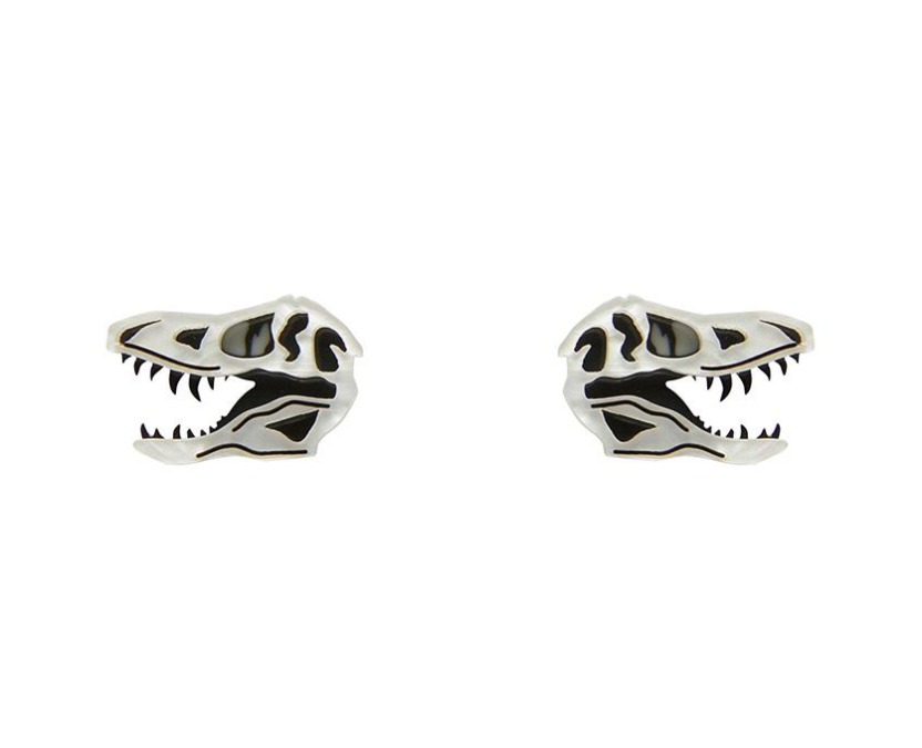 Bad To The Bone Stud Earrings