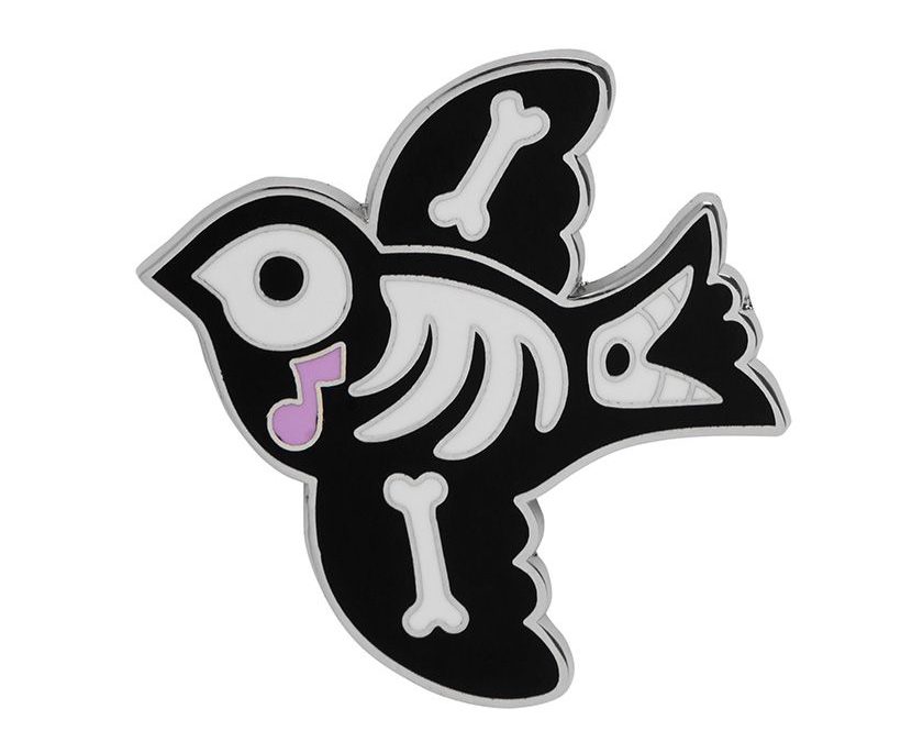Birdie Boo Enamel Pin