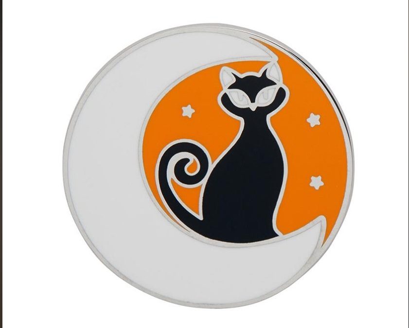 Cara The Halloween Kitty Enamel Pin