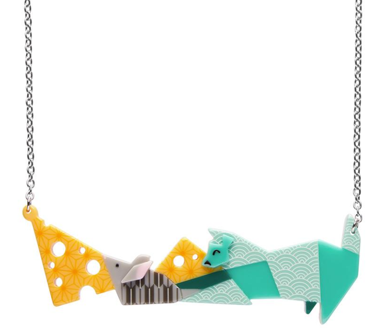 Cat And Mouse Necklace