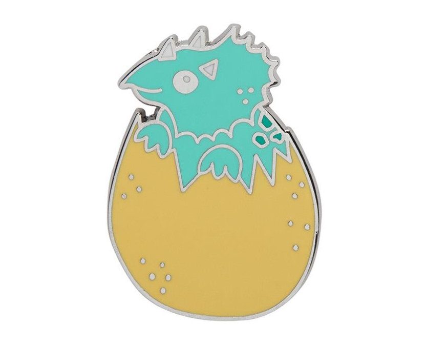 Cera Says Hello Enamel Pin