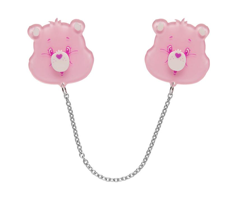 Cheer Bear Smiles Cardigan Clips