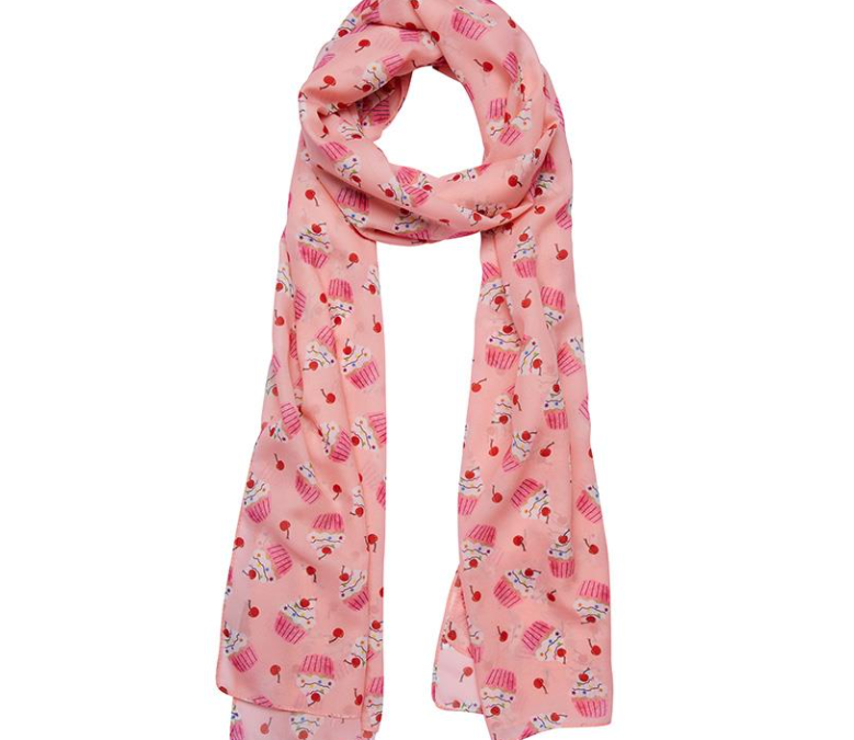 Cherry On Top Neck Scarf