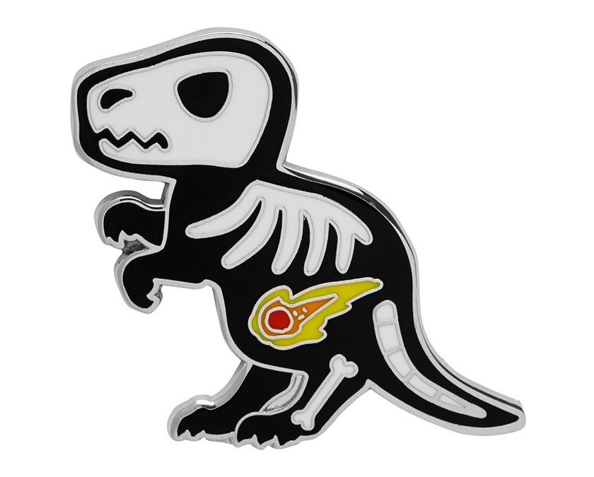 Dead-O-Saurus Enamel Pin