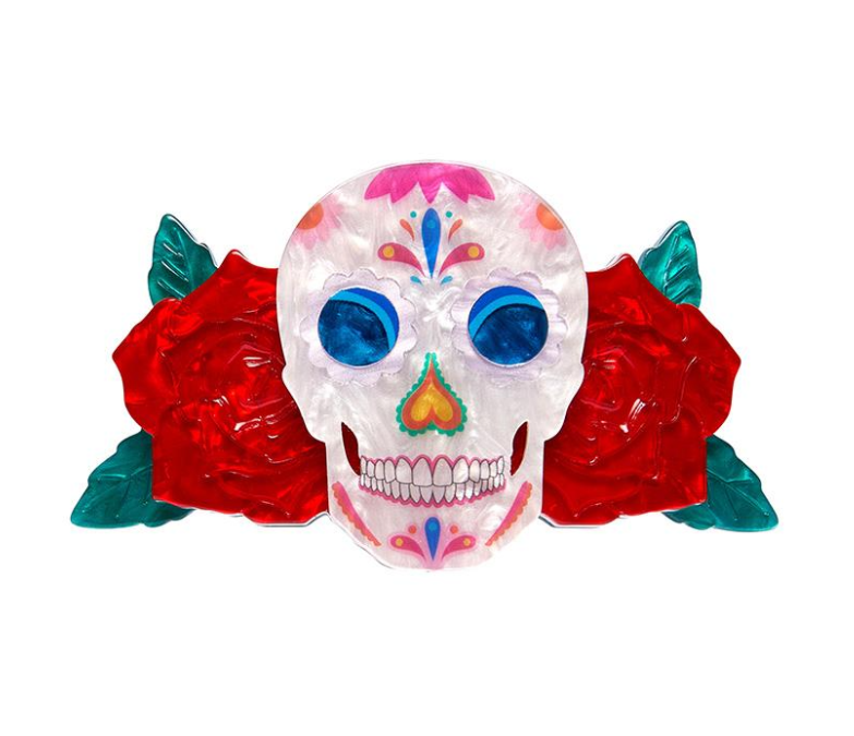 Dia De Los Muertos Hair Clip Barrette