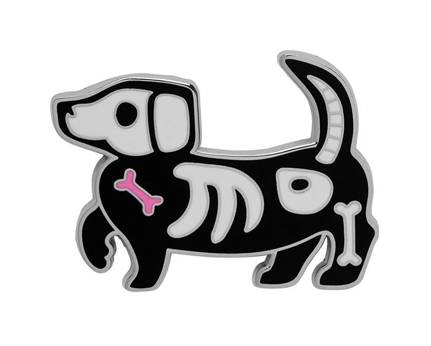 Doggo Darkness Enamel Pin