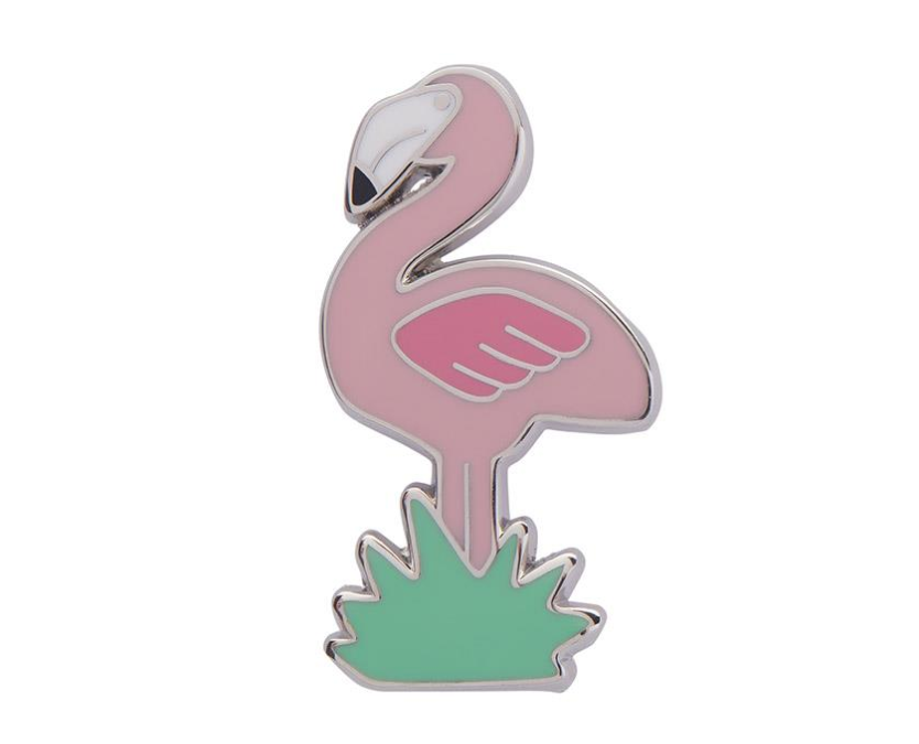Flamboyant Flamingo Funk Enamel Pin