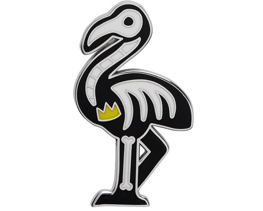 Franken-Flamingo Enamel Pin