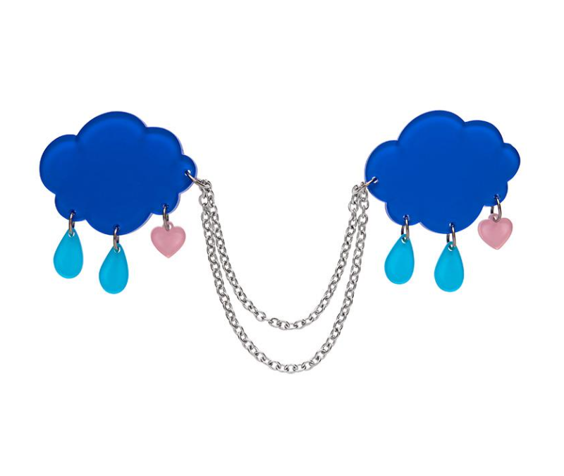 Grumpy Bear Cloud Cardigan Clips