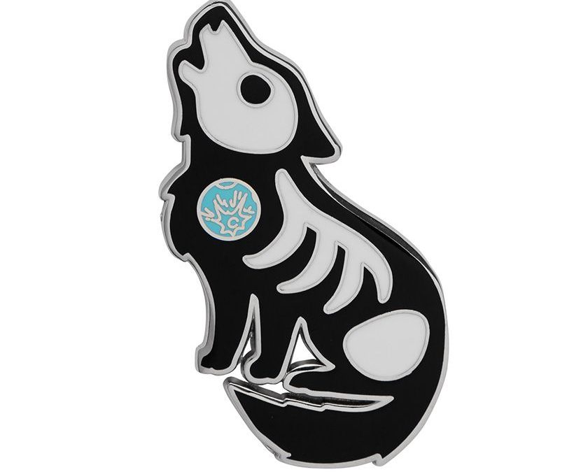 Hell Bound Howler Enamel Pin