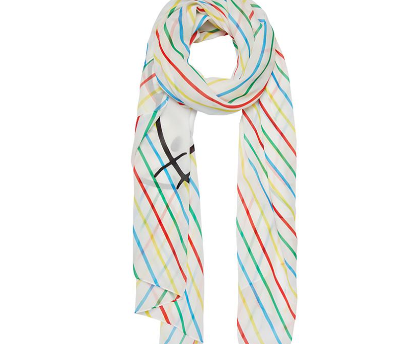 Hello Kitty Rainbow Large Neck Scarf