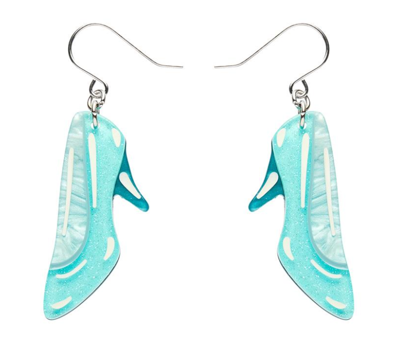 If The Slipper Fits Drop Earrings