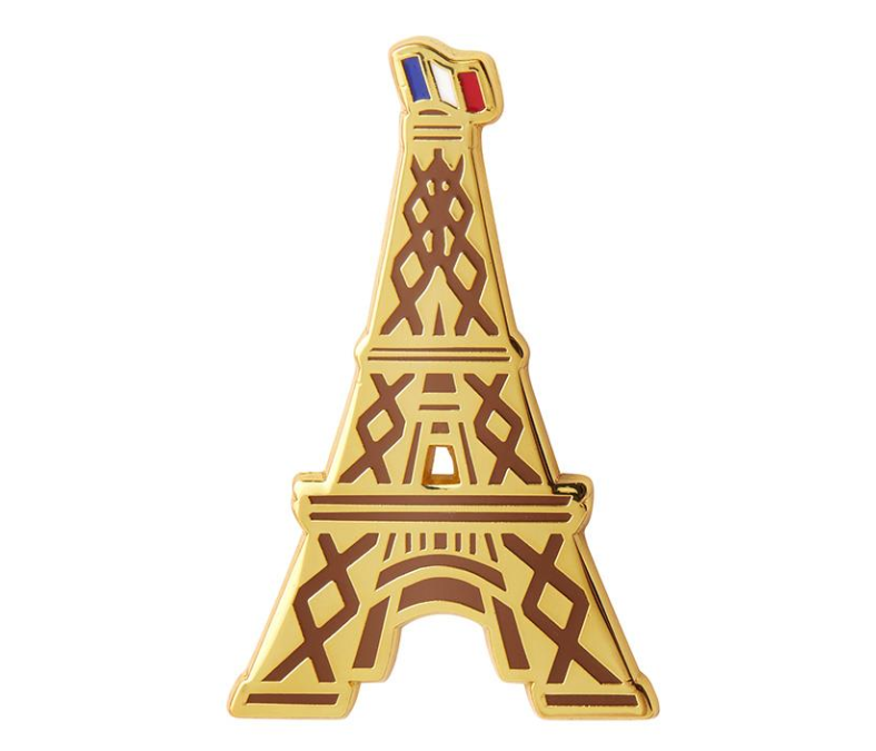 La Dame De Fer Enamel Pin