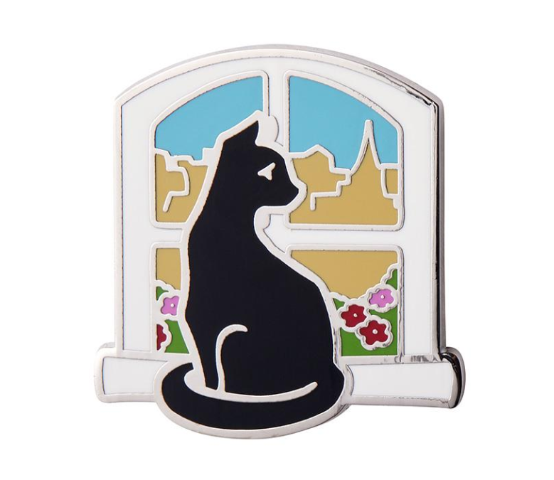 Le Chat Le Reveur Enamel Pin
