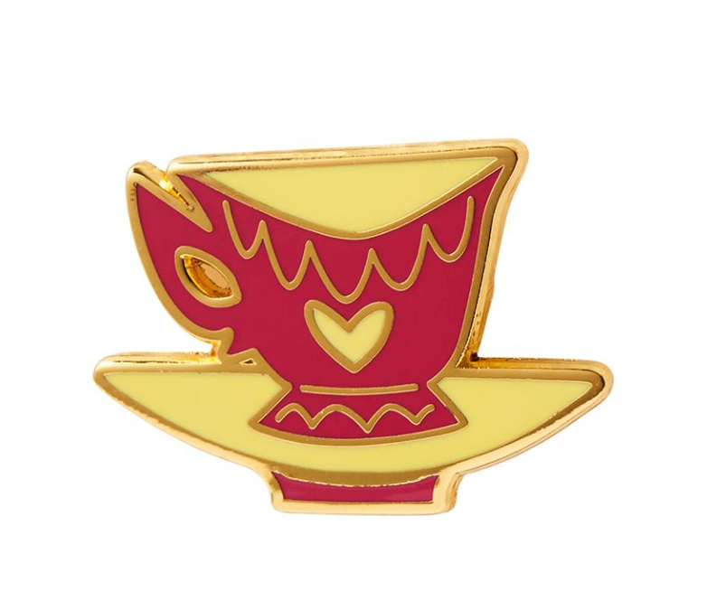 Mad Hatters Tea Party Enamel Pin