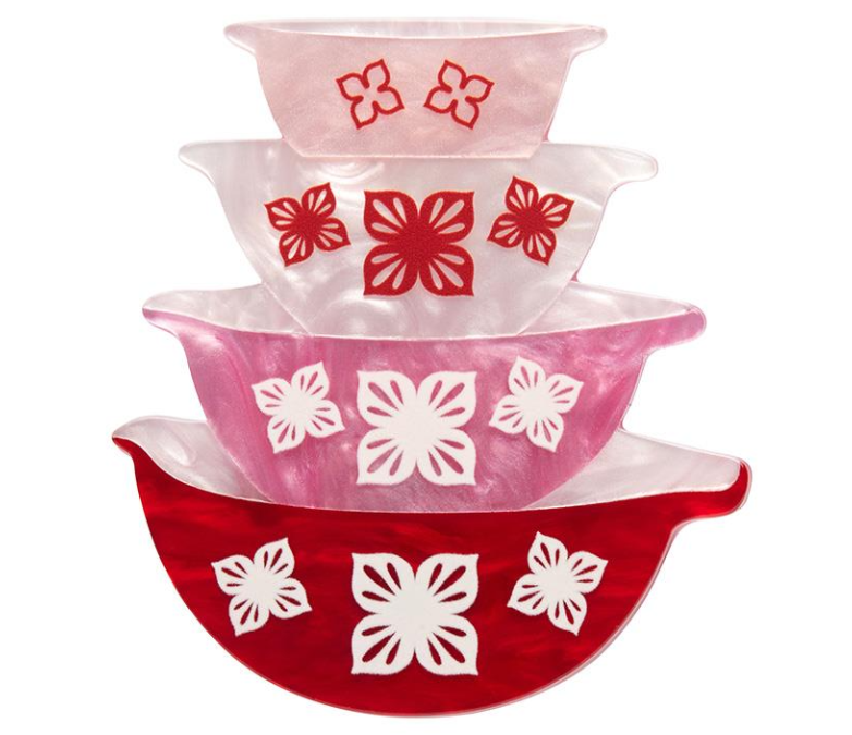 Nanas Prized Flower Bowls