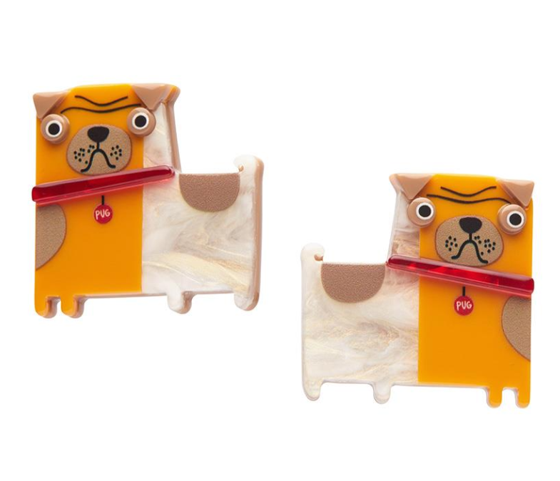 Order Of The Pug Hair Clips