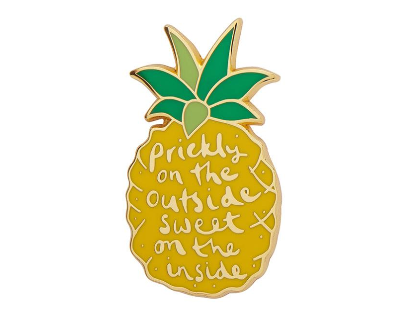 Prickly Pineapple Enamel Pin