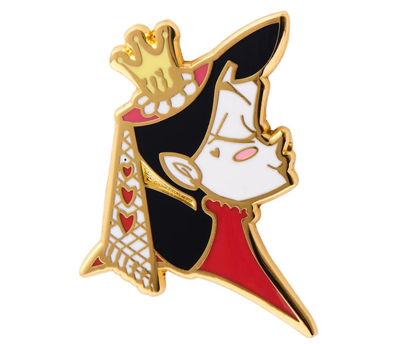 Queen Of Hearts Enamel Pin