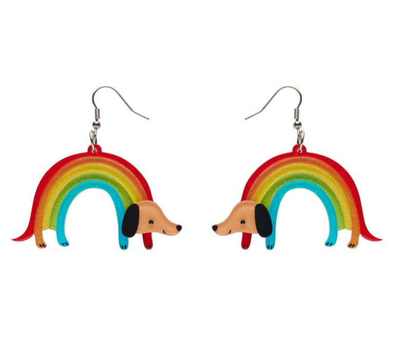 Rainbow Ruff Earrings 2022