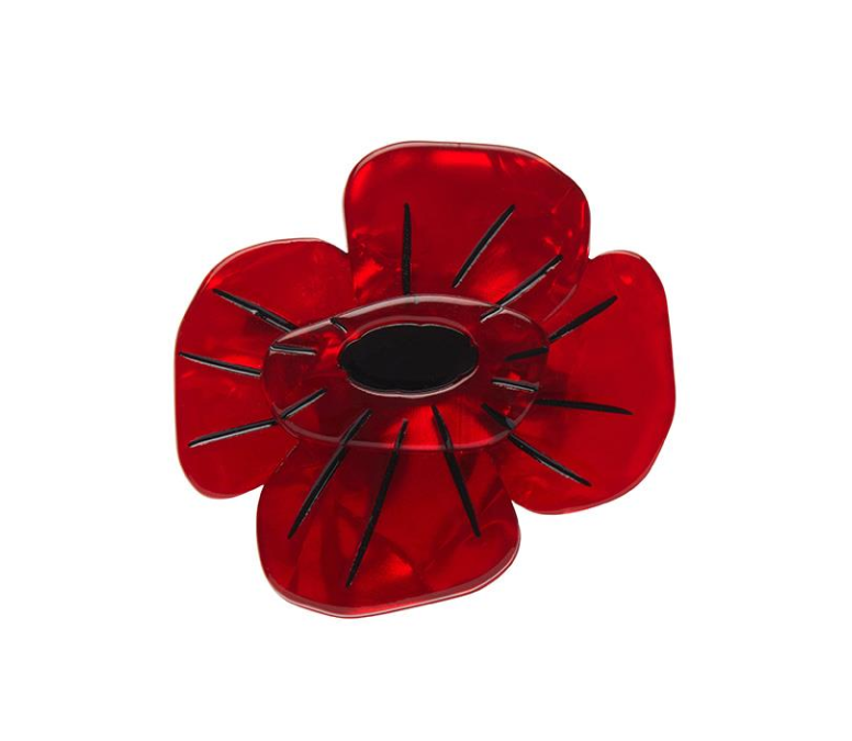 Rememberance Poppy Mini Red