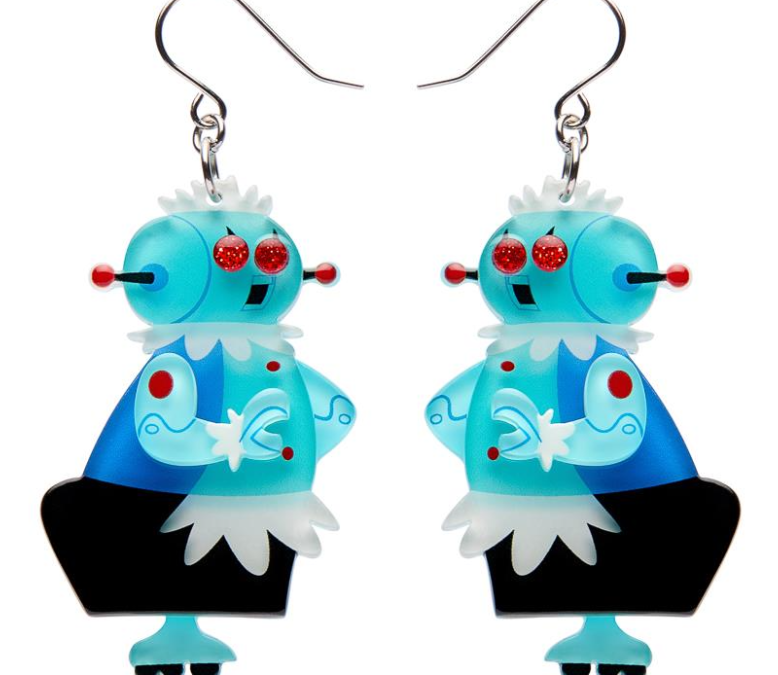 Rosie The Robot Drop Earrings