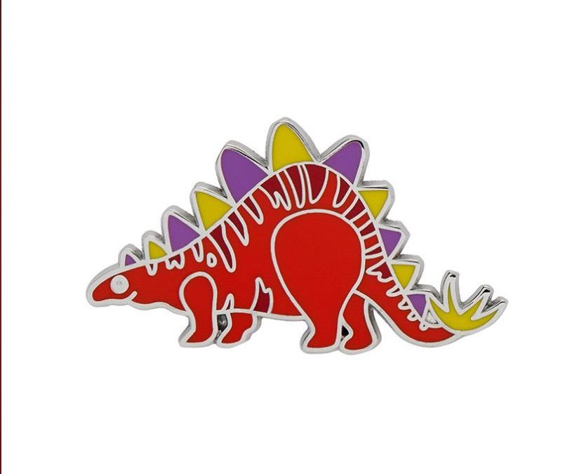 Scotty Stegasaurus Enamel Pin