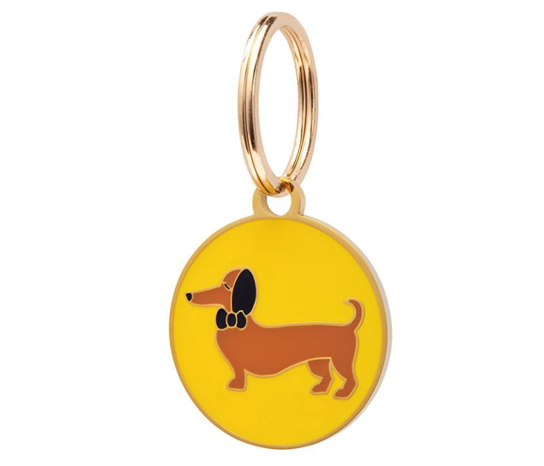 Spiffy The Sausage Dog Pet Charm