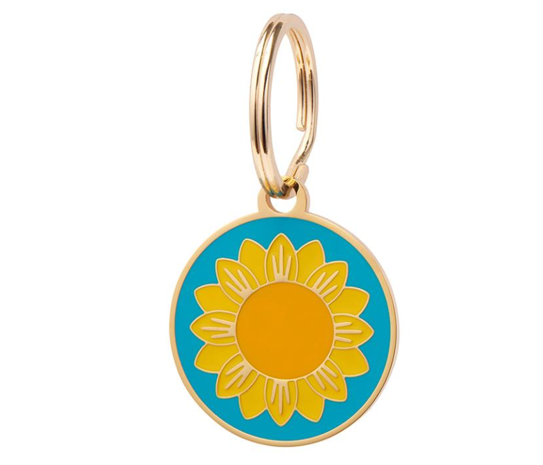 Sumptuous Sunflower Pet Charm