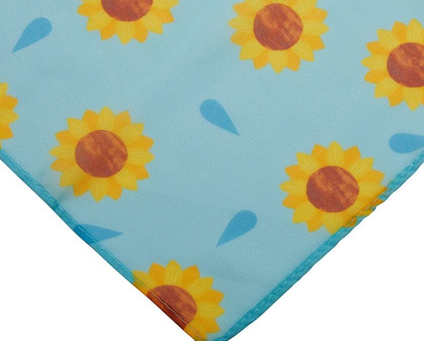 Sumptuous Sunflower Scarf
