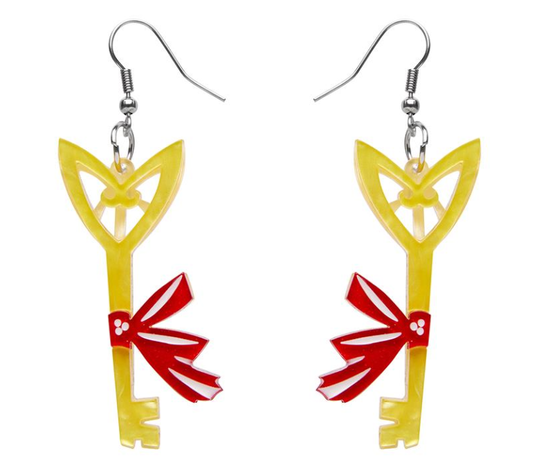 The Golden Key Earrings