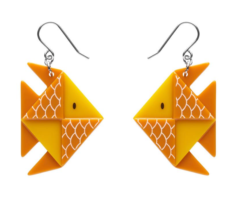 The Memorable Goldfish Drop Earrings