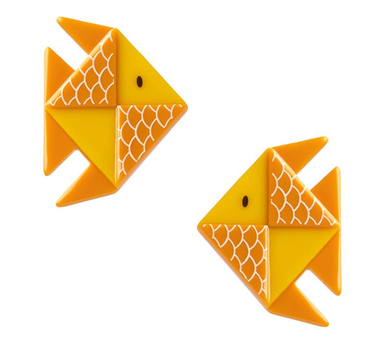 The Memorable Goldfish Hair Clips