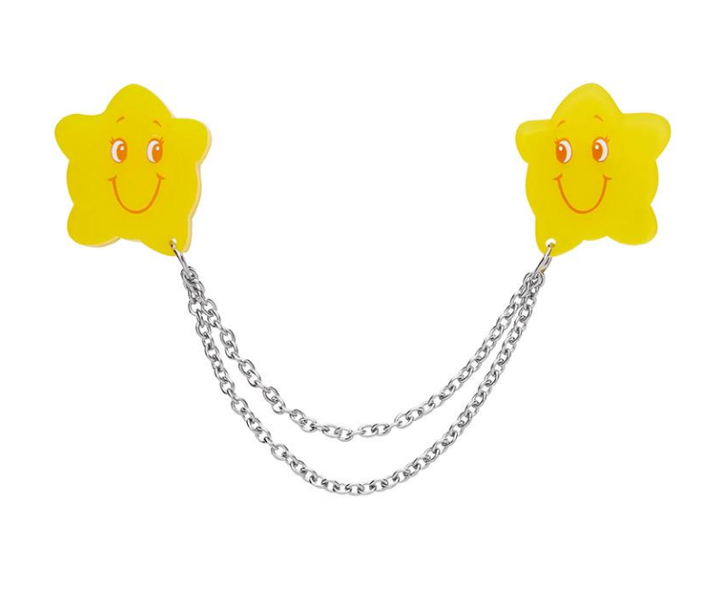 Twinkers Double Brooch