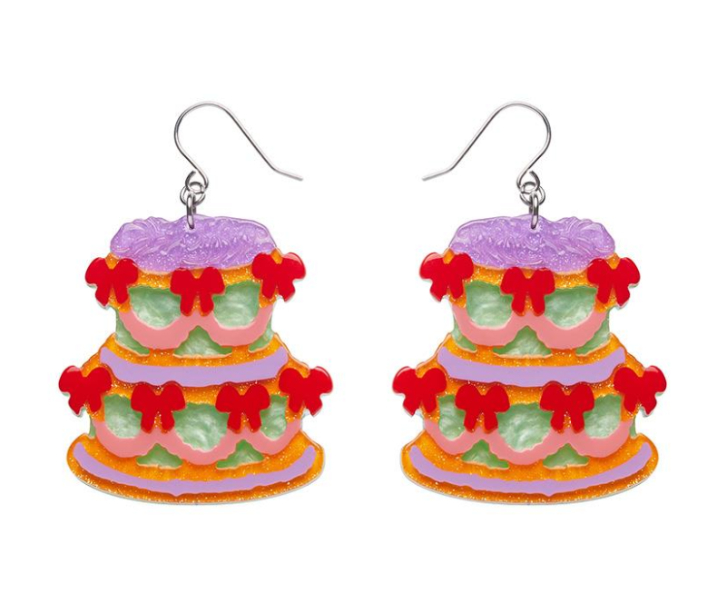 Vintage Dreams Showstopper Cake Drop Earrings