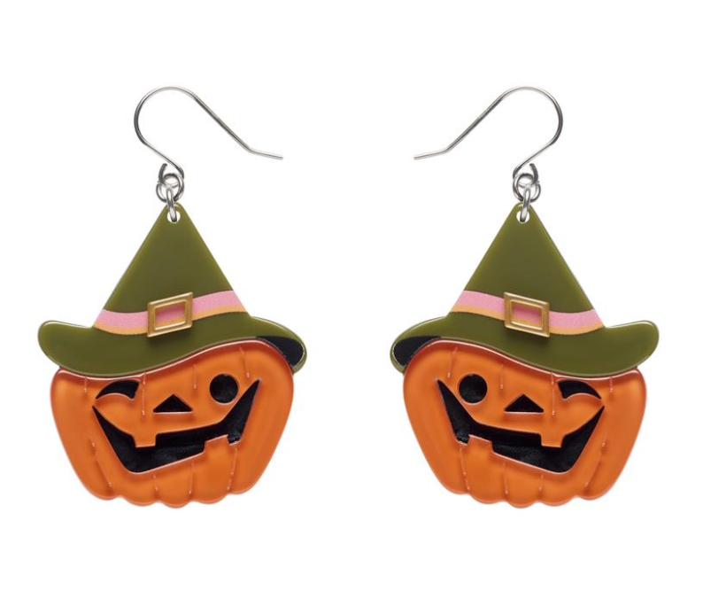 Witch O’Lantern Drop Earrings
