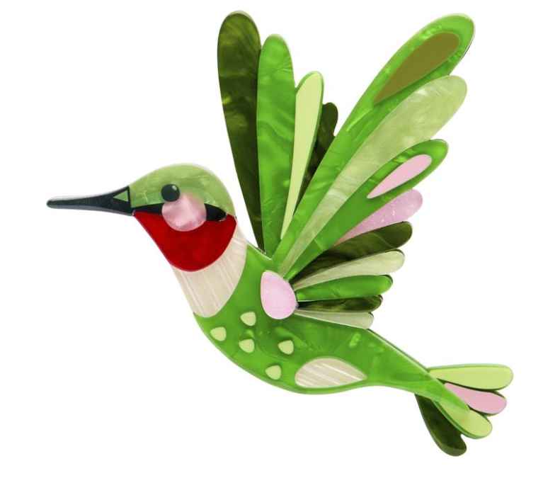 The Riveting Ruby Throated Hummingbird